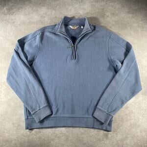 Callaway C-Tech Men’s Medium Blue Golf 1/4 Zip Pullover